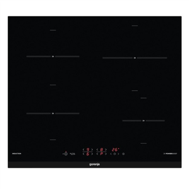 Gorenje Hob IT641BCSC7  Induction Number of burners/cooking zones 4 Touch Timer Black Display