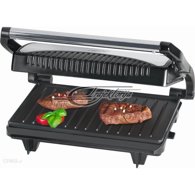 Grill electric Clatronic MG 3519 (Contact grill, 700 W, black color)