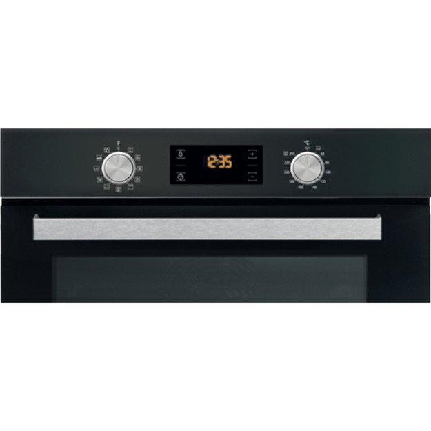 Hotpoint Oven FA5 841 JH BL HA 71 L Multifunctional AquaSmart Knobs and electronic Height 59.5 cm Width 59.5 cm Black