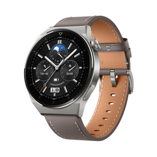 HUAWEI WATCH GT 3 PRO (46MM) GRAY LEATHER