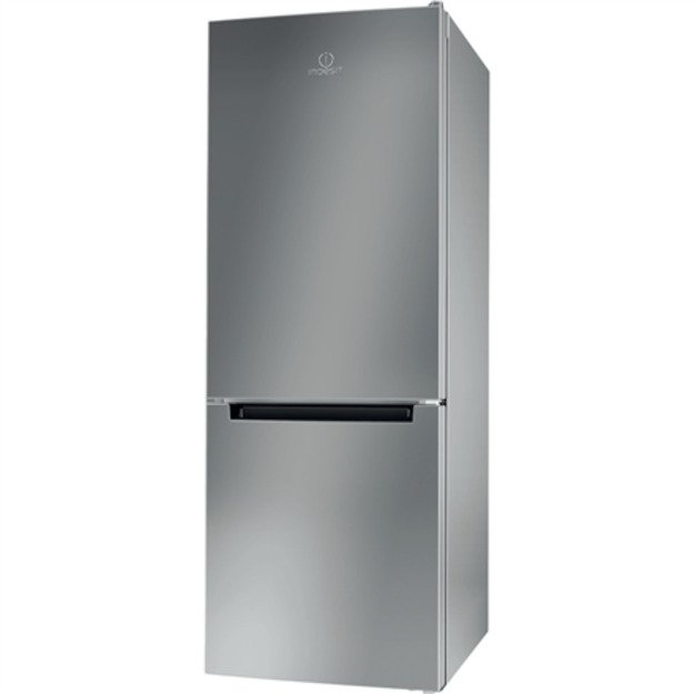 INDESIT Refrigerator LI6 S1E S Energy efficiency class F Free standing Combi Height 158.8 cm Fridge net capacity 197 L Freezer n