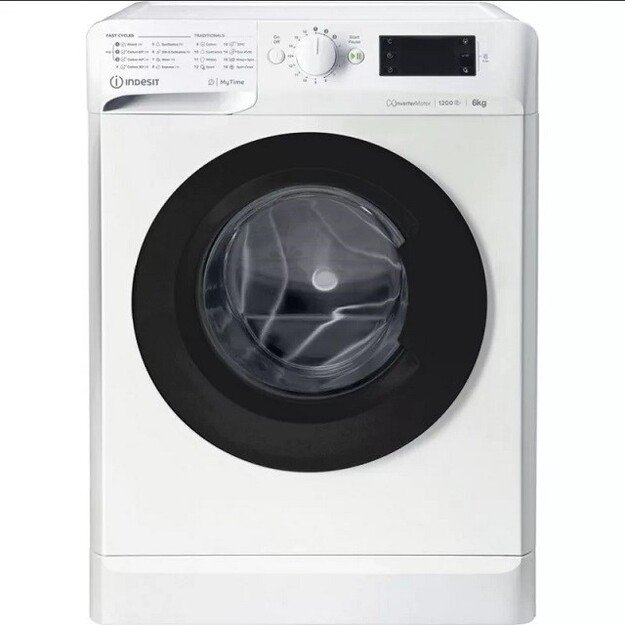 INDESIT Washing machine MTWSE 61294 WK EE Energy efficiency class C Front loading Washing capacity 6 kg 1151 RPM Depth 42.5 cm W