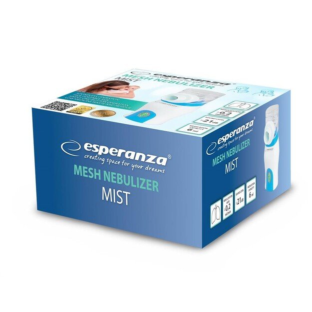 Inhaler for face Esperanza MIST ECN005 (blue and white color)