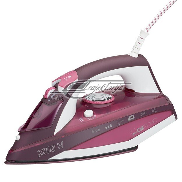 Iron steam Clatronic DB 3705 (2600W, pink color)