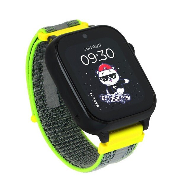 Išmanusis laikrodis vaikams su lietuvišku meniu Garett Kids Cute 2 4G Black