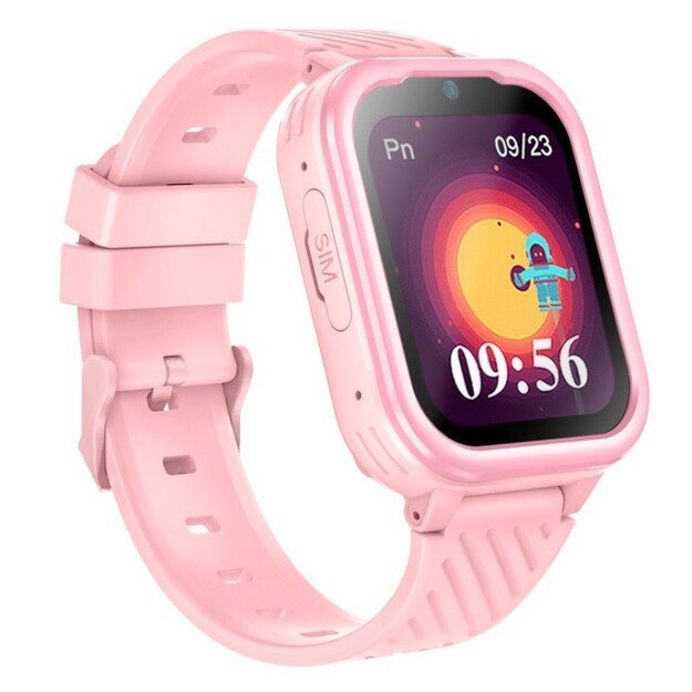 Išmanusis laikrodis  vaikams su lietuvišku meniu Garett Kids Essa 4G Pink