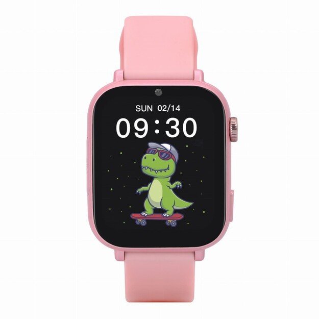 Išmanusis laikrodis  vaikams su lietuvišku meniu Garett Kids N!ce Pro 4G Pink