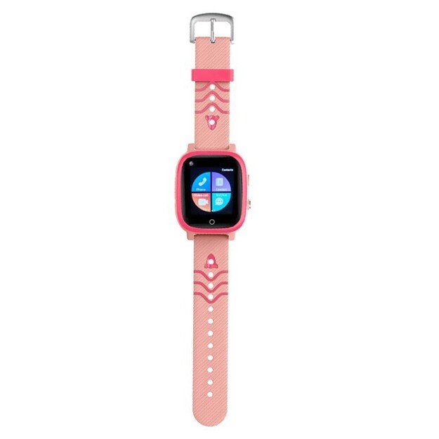 Išmanusis laikrodis vaikams su lietuvišku meniu Garett Kids Sun Pro 4G pink