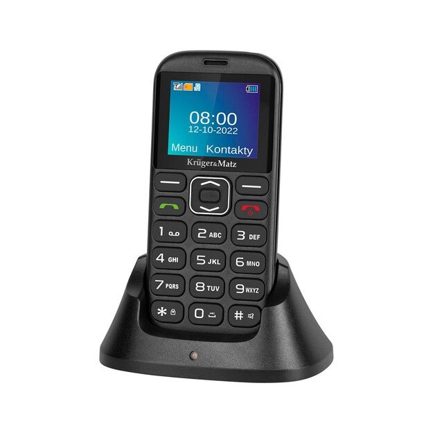 Kruger & Matz KM0922 4G 4,5 cm (1.77 ) 72g Black, Senior phone