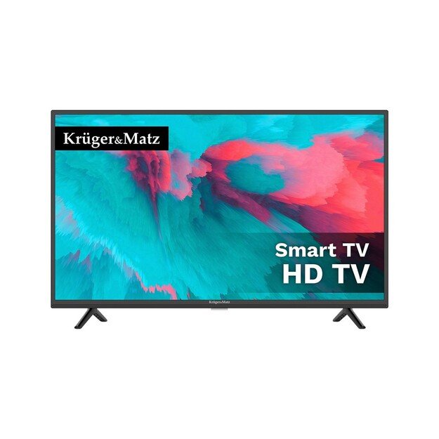 Krüger&Matz KM0232-S5 TV 81,3 cm (32 ) HD Smart TV Black
