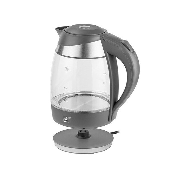 LAFE CEG016 electric kettle 1.7 L 2200 W Grey, Transparent