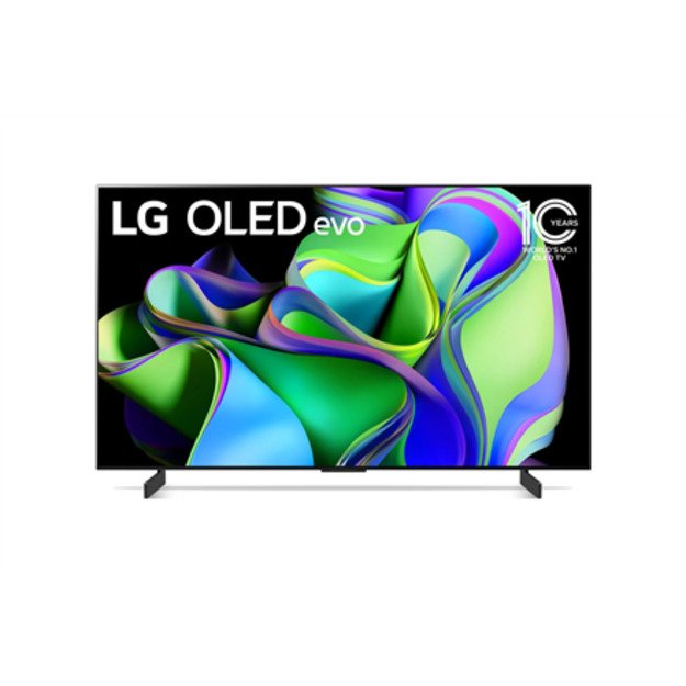 LG | OLED42C31LA | 42  (106 cm) | Smart TV | webOS 23 | 4K UHD OLED