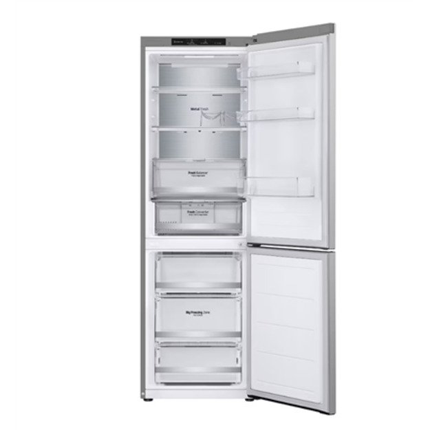 LG Refrigerator GBV7180CPY Energy efficiency class C Free standing Combi Height 186 cm No Frost system Fridge net capacity 234 L