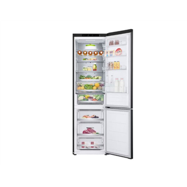 LG Refrigerator GBV7280CEV Energy efficiency class C Free standing Combi Height 203 cm No Frost system Fridge net capacity 277 L