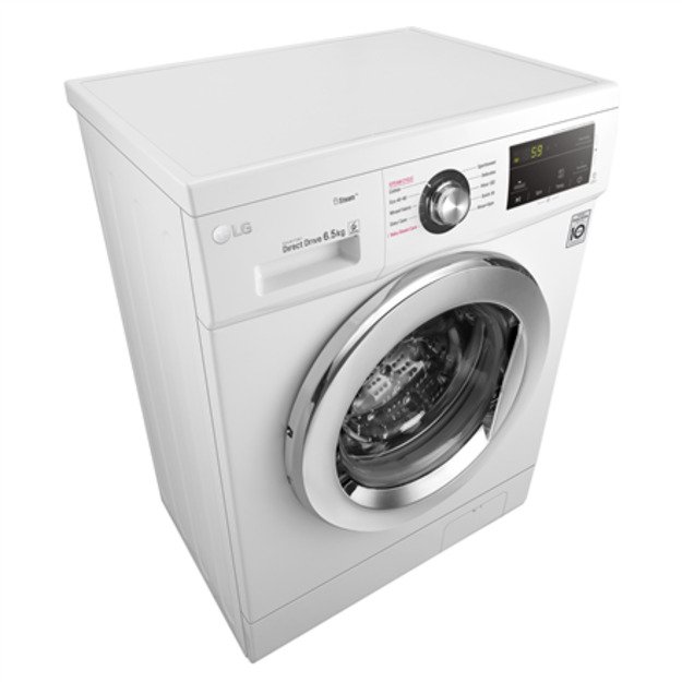LG Washing machine F2J3WY5WE Energy efficiency class E Front loading Washing capacity 6.5 kg 1200 RPM Depth 44 cm Width 60 cm Di