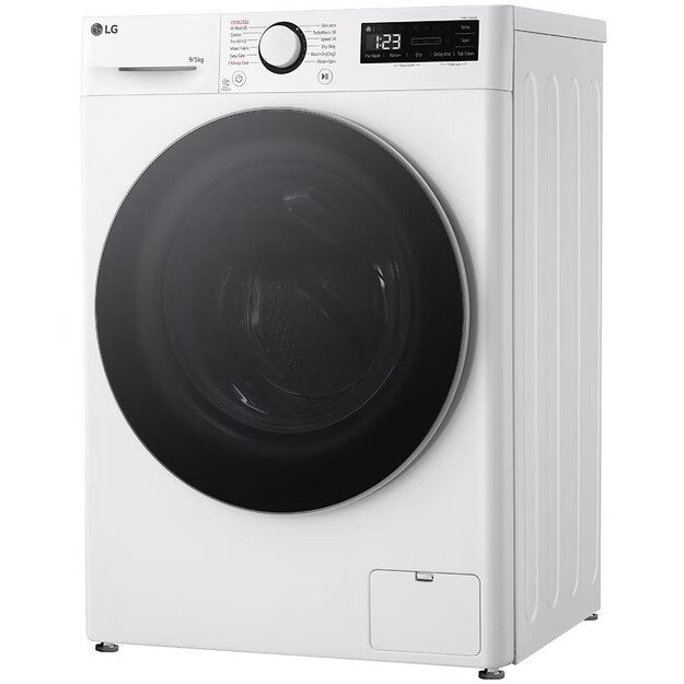 LG Washing machine with dryer F2DR509S1W Energy efficiency class A Front loading Washing capacity 9 kg 1200 RPM Depth 47.5 cm W