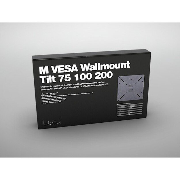 M VESA Wallmount Tilt 75 100 200