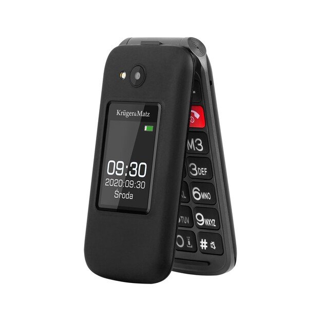 MaxCKruger & Matz KM0930 6,1 cm (2,4 ) 98 g Black Feature phone