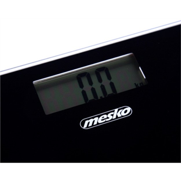 Mesko | Bathroom scale | 8150b | Maximum weight (capacity) 150 kg | Accuracy 100 g | Body Mass Index (BMI) measuring | Black