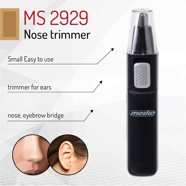 Mesko Nose trimmer MS 2929 Black