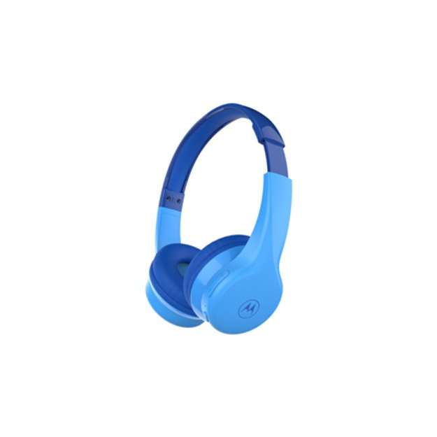 Motorola Kids Headphones Moto JR300 Built-in microphone Over-Ear Wireless Bluetooth Bluetooth Blue