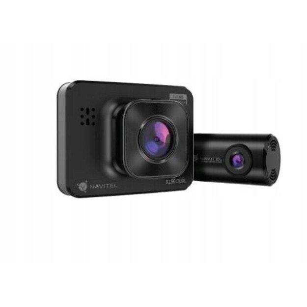 Navitel R250 DUAL Full HD Dash Cam With an Additional Rearview Camera