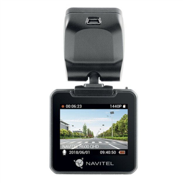 Navitel R600 QUAD HD Movement detection technology Audio recorder Mini USB Built-in display