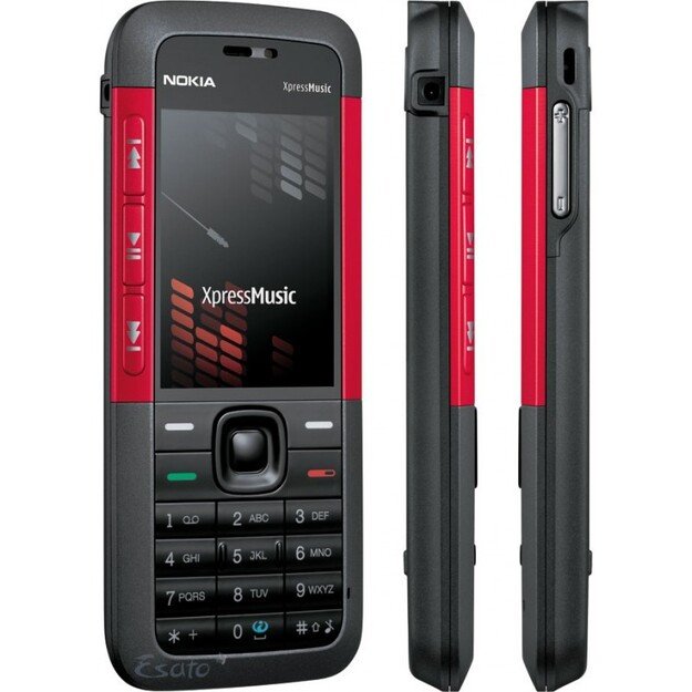 Nokia 5310 TA-1212 Black/Red, 2.1  , TFT, 240 x 320 pixels, 30 MB, Dual SIM, Bluetooth, 3.0, USB version microUSB