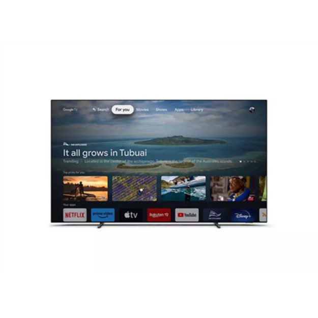 Philips | 4K UHD OLED Android TV | 55OLED718/12 | 55  (139cm) | Smart TV | Google TV | 4K UHD LED