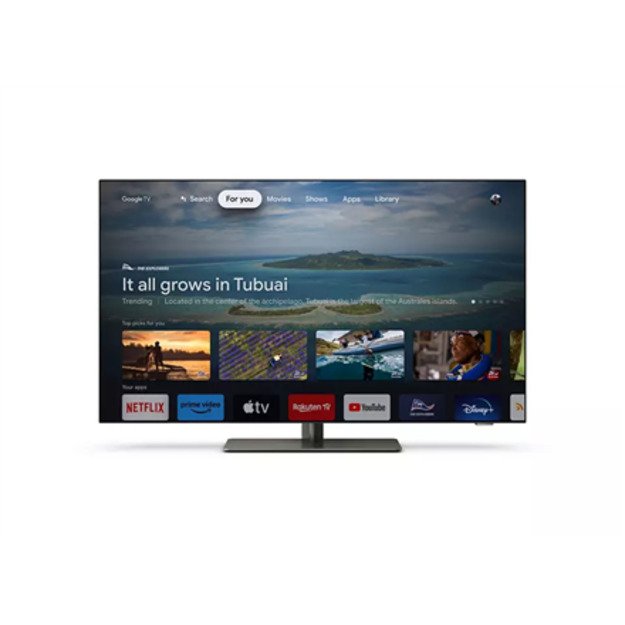 Philips | 4K UHD OLED Android TV with Ambilight | 55OLED818/12 | 55  (139cm) | Smart TV | Android | 4K UHD OLED