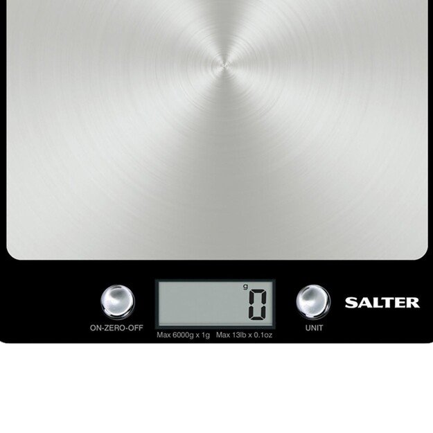Salter 1241A BKDR Evo Digital Kitchen Scale black
