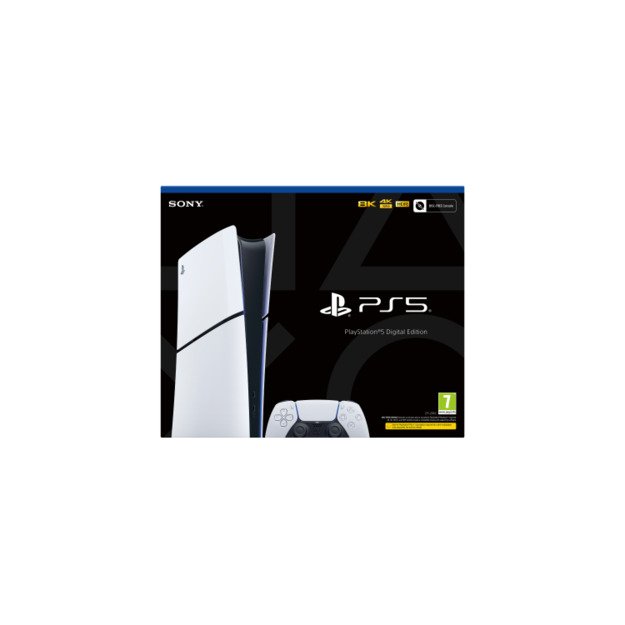 Sony PlayStation 5 Slim Žaidimų konsolė, Digital Edition, 1TB SSD