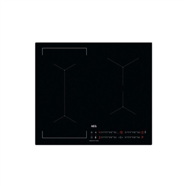 Sourcing AEG IKE64441IB  Induction hob Number of burners/cooking zones 4 Touch Timer Black