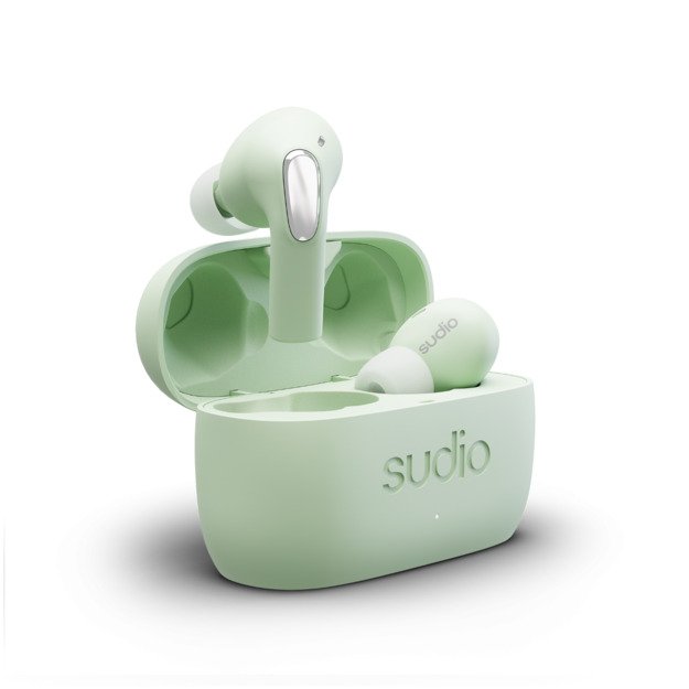 Sudio E2 Wireless Bluetooth Earbuds Jade