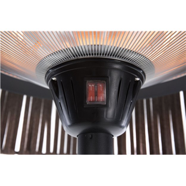 SUNRED Heater ARTIX M-SO BROWN, Corda Bright Standing Infrared, 2100 W, Brown, IP44