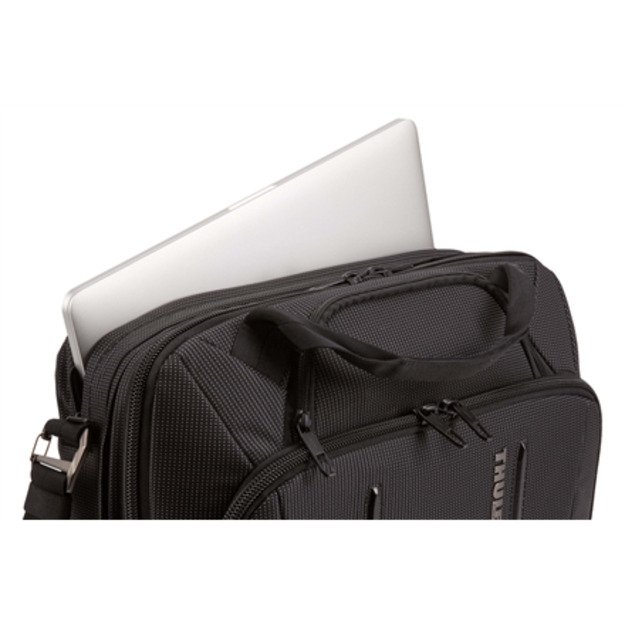 Thule Crossover 2 C2LB-116 Fits up to size 15.6   Messenger - Briefcase Black Shoulder strap