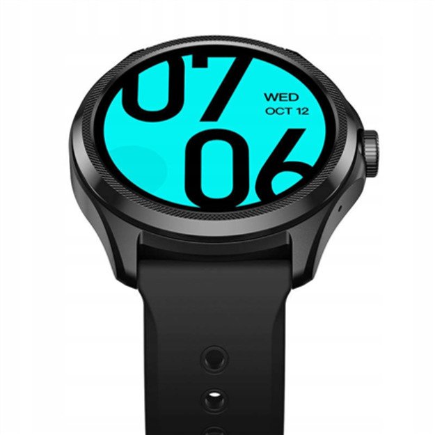 TicWatch 1.43  Smart watch NFC GPS (satellite) OLED Touchscreen Heart rate monitor Activity monitoring 24