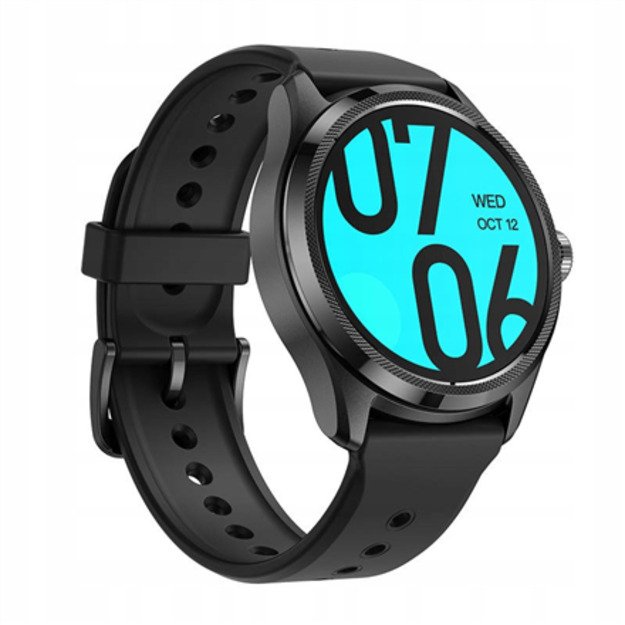 TicWatch 1.43  Smart watch NFC GPS (satellite) OLED Touchscreen Heart rate monitor Activity monitoring 24