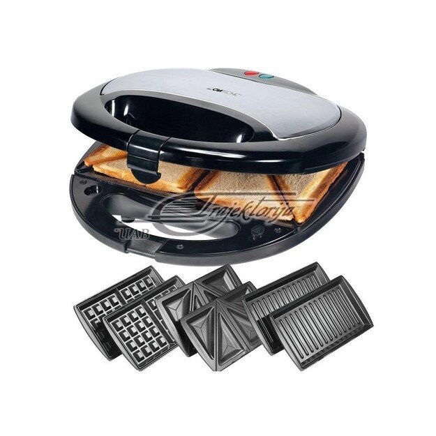 Toaster 3 in 1 for sandwiches Boman ST/WA 1364 (650W, silver color)