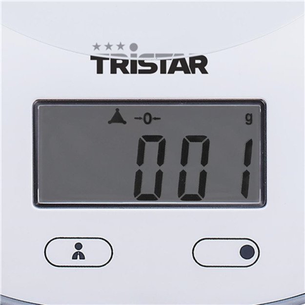 Tristar KW-2445 Kitchen scale, White