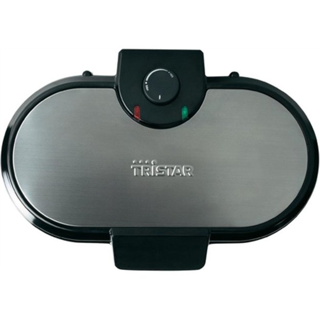 Tristar | WF-2120 | Waffle maker | 1200 W | Number of pastry 10 | Heart shaped | Black