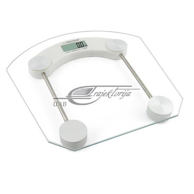 Weighing scale bathroom Esperanza Pilates EBS008W (transparent color)