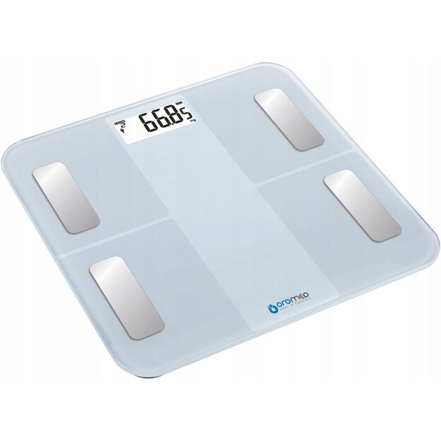 Weighing scale bathroom oromed (white color)