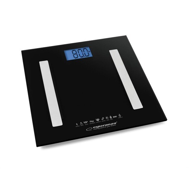 Weighing scale with bluetooth function Esperanza EBS016K (black color)