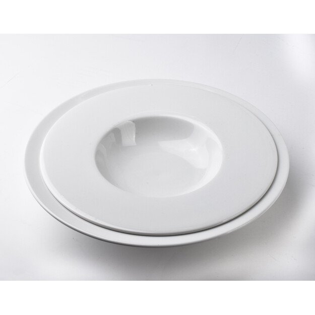 BASIC makaronų lėkštė - balta