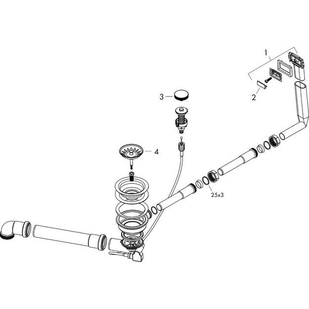 HANSGROHE D14-11, 43931800