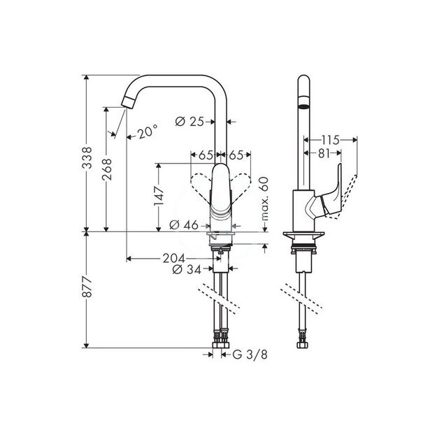 Hansgrohe Focus M41 31821000