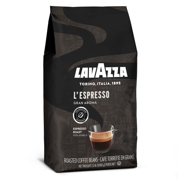 Kava pupelėmis Lavazza Gran Aroma L'Espresso 1kg