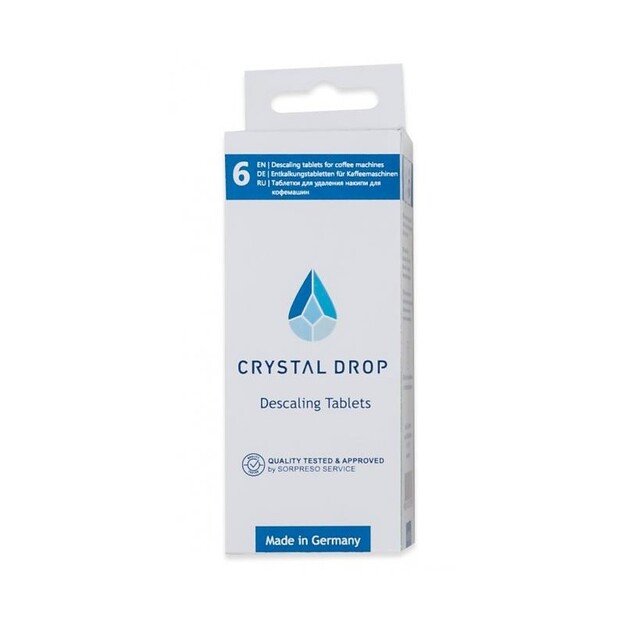 CRYSTAL DROP 6 vnt. ( Nivona, Miele, Delonghi, Siemens, Bosch , Jura , Melitta 