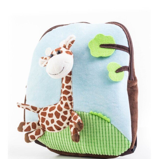 Vaikiška kuprinė su pliušine žirafa Toy G21, 60026093